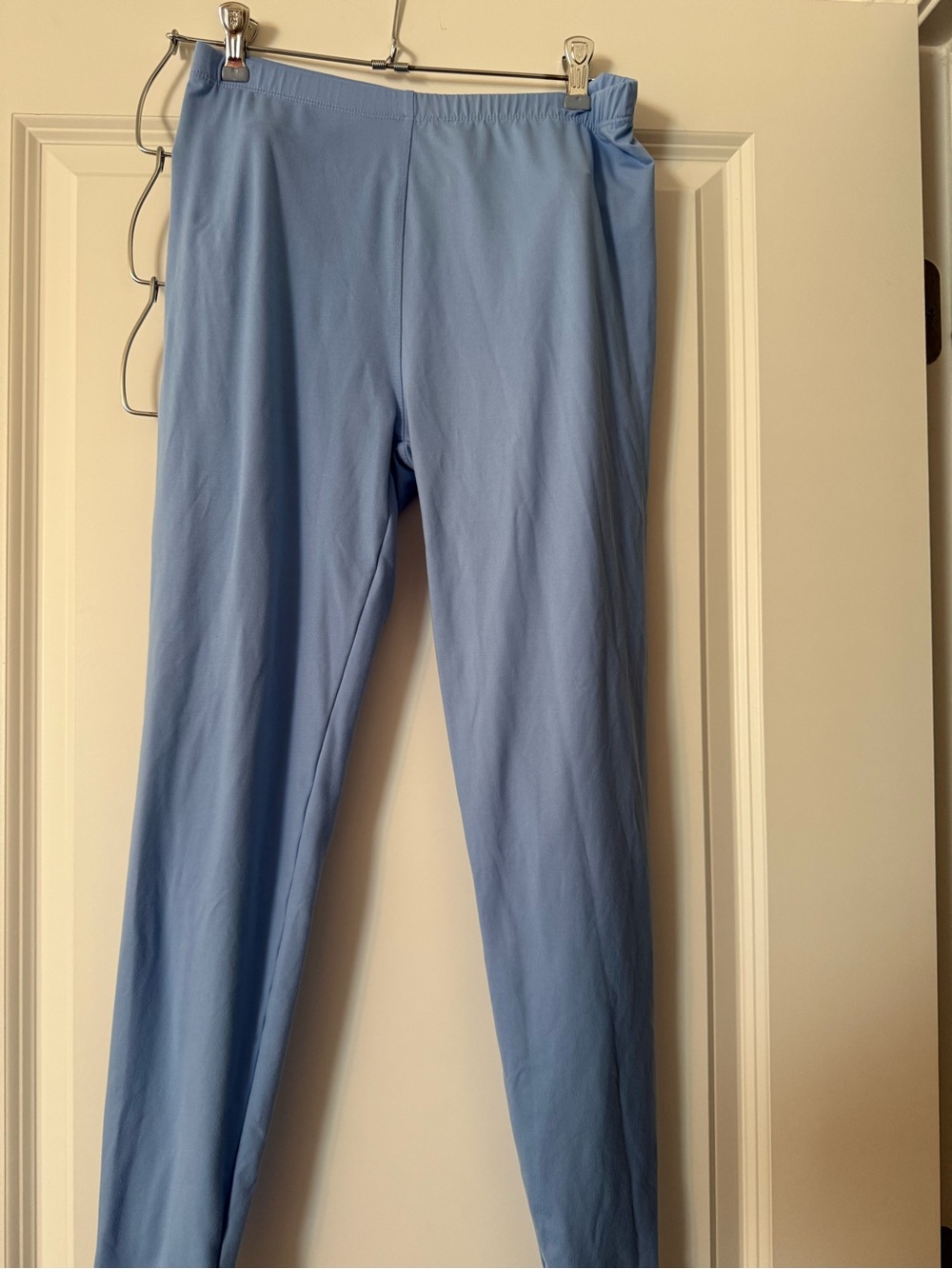 Zenana ladies xl Light Blue Stretch Leggings